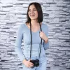 Hama Braid 120 siksna digitālajai kamerai neilons melns