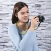 Hama Braid 120 siksna digitālajai kamerai neilons melna, dzeltena
