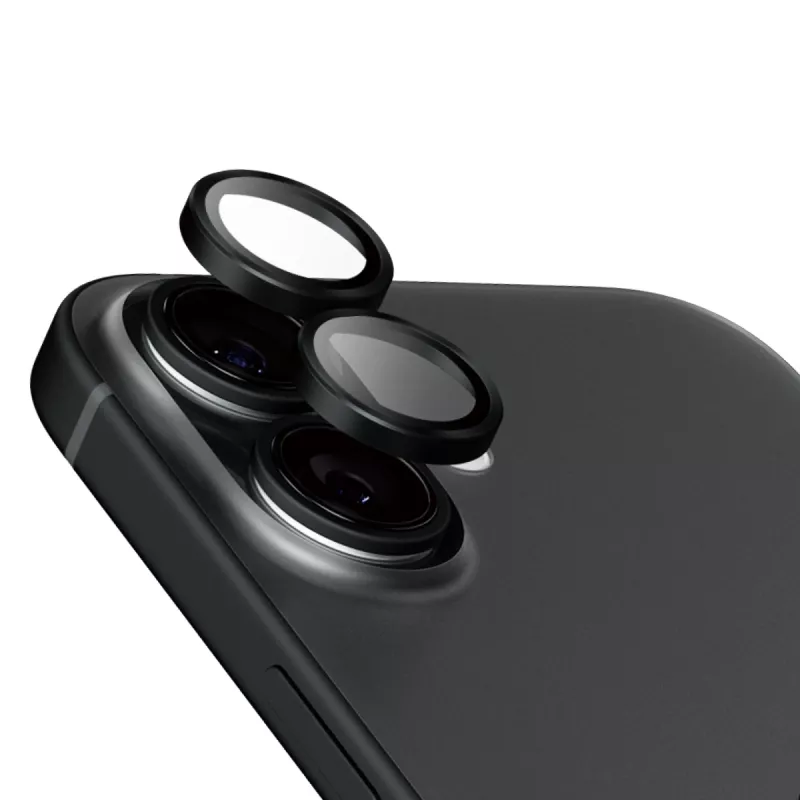 PanzerGlass ® Hoops® Keramikas Kameras Objektīva Aizsargs iPhone 16 | 16 Plus