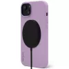 Mugurpuses vāciņš Decoded iPhone 14 Plus Lavanda 17 cm pretmikrobu