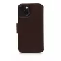 Wallet case Decoded iPhone 14 Plus Brown 6.7 inch 3 card pockets