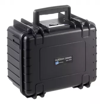 Cietais futrālis B&W Cases Type 2000 melns