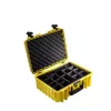 Cietais koferis B&W Cases Type 5000 dzeltena