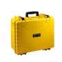 B&W Cases type 6000 dzeltena Polypropylene Waterproof Shock Resistant