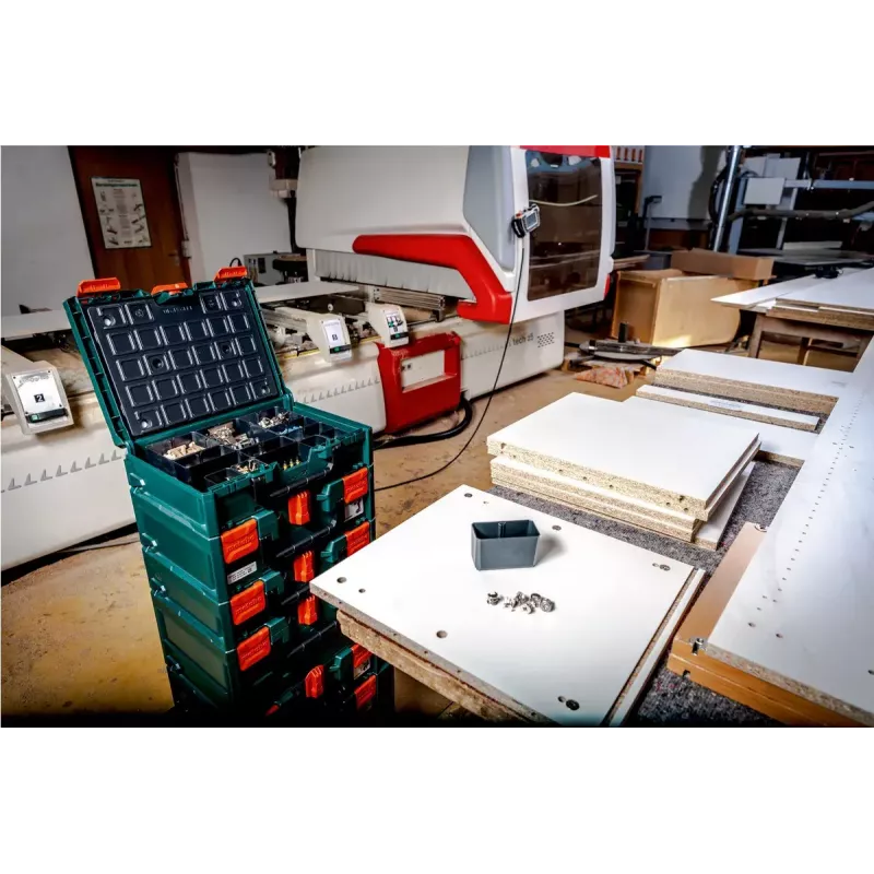 Instrumentu glabāšanas kaste Metabo 626897000 Melna Zaļa ABS Triecienizturīga