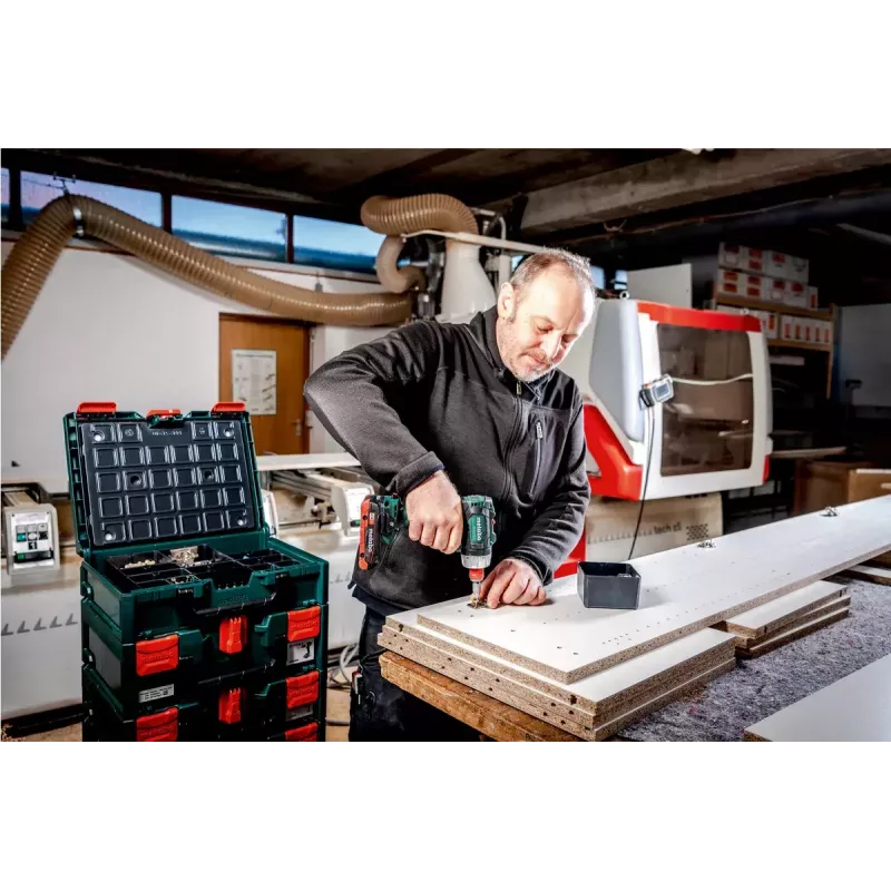 Instrumentu glabāšanas kaste Metabo 626897000 Melna Zaļa ABS Triecienizturīga