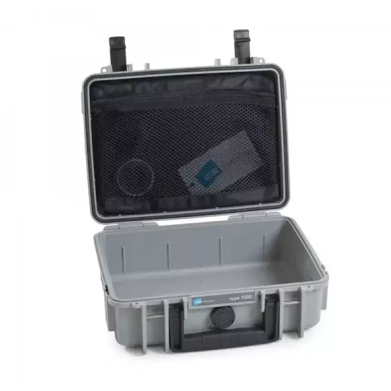 B&W Cases MB/1000 vāka tīkls āra uzglabāšanas konteineram, melns