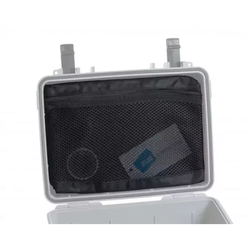 B&W Cases MB/1000 vāka tīkls āra uzglabāšanas konteineram, melns