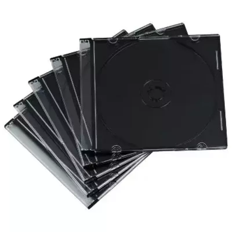 CD plāns Jewel Case Hama 51269 komplekts 50 gab. 1 disks Caurspīdīgi