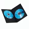 DVD plānā dubultkārba Hama 51184 melna 2 diskiem