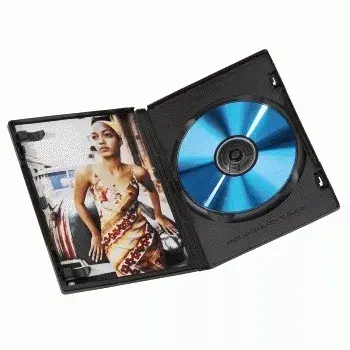 Hama 00051276 optisko disku futrālis Jewel case 1 disks Melns