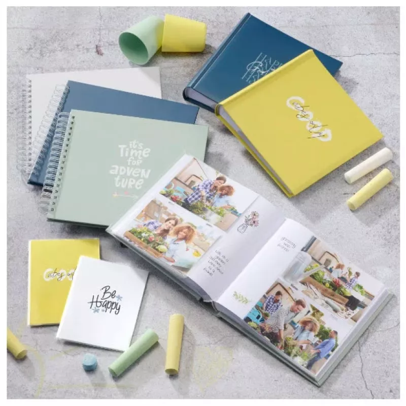 Hama Good Things fotoalbums Dzeltens 200 kabatiņas 10 x 15 Grāmatas iesējums