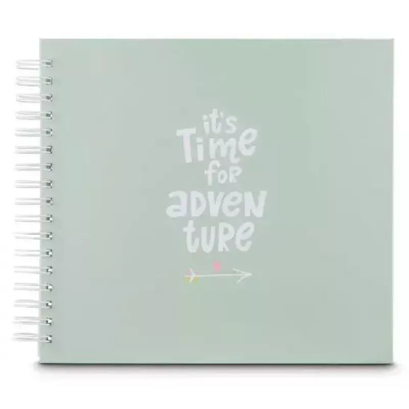 Hama Good Things fotoalbums Zaļš 100 lapas 10 x 15 Spirālveida iesējums