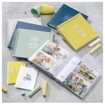 Hama Good Things fotoalbums, balts, 100 loksnes, 10 x 15, spirāliesējums