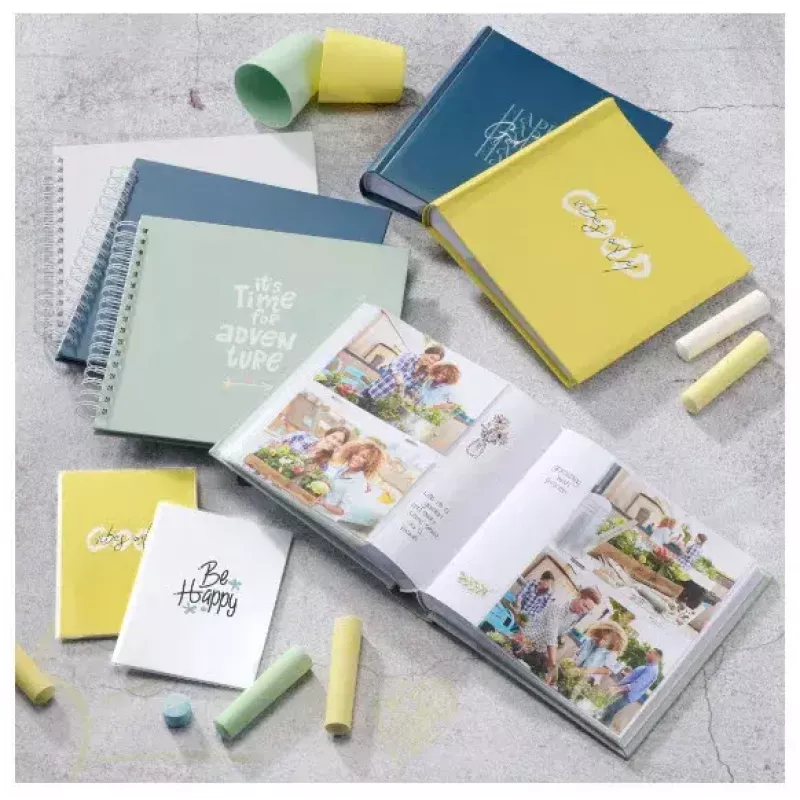 Hama Good Things fotoalbums, balts, 100 loksnes, 10 x 15, spirāliesējums