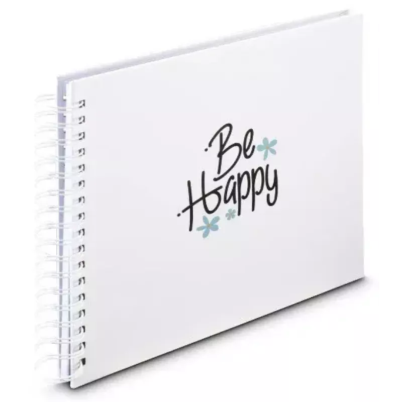 Hama Good Things fotoalbums, balts, 100 loksnes, 10 x 15, spirāliesējums