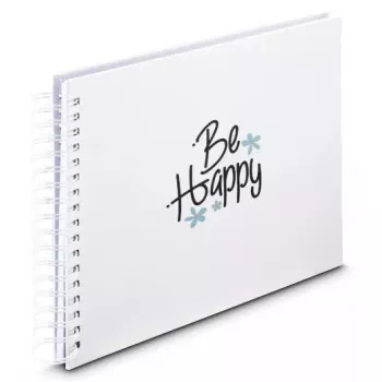 Hama Good Things fotoalbums, balts, 100 loksnes, 10 x 15, spirāliesējums