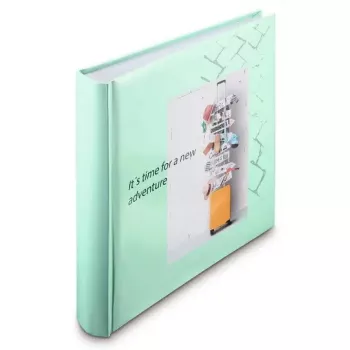 Hama Journey fotoalbums, piparmētru krāsa, 400 kabatiņas, 10 x 15, grāmatas iesējums