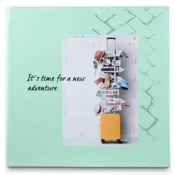 Hama Journey fotoalbums piparmētru krāsā 200 loksnēm 10 x 15
