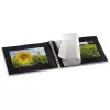 Hama Fine Art fotoalbums, pelēks, 50 loksnes, 10 x 15 cm