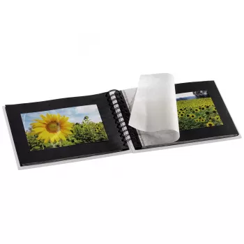 Hama Fine Art fotoalbums, pelēks, 50 loksnes, 10 x 15 cm