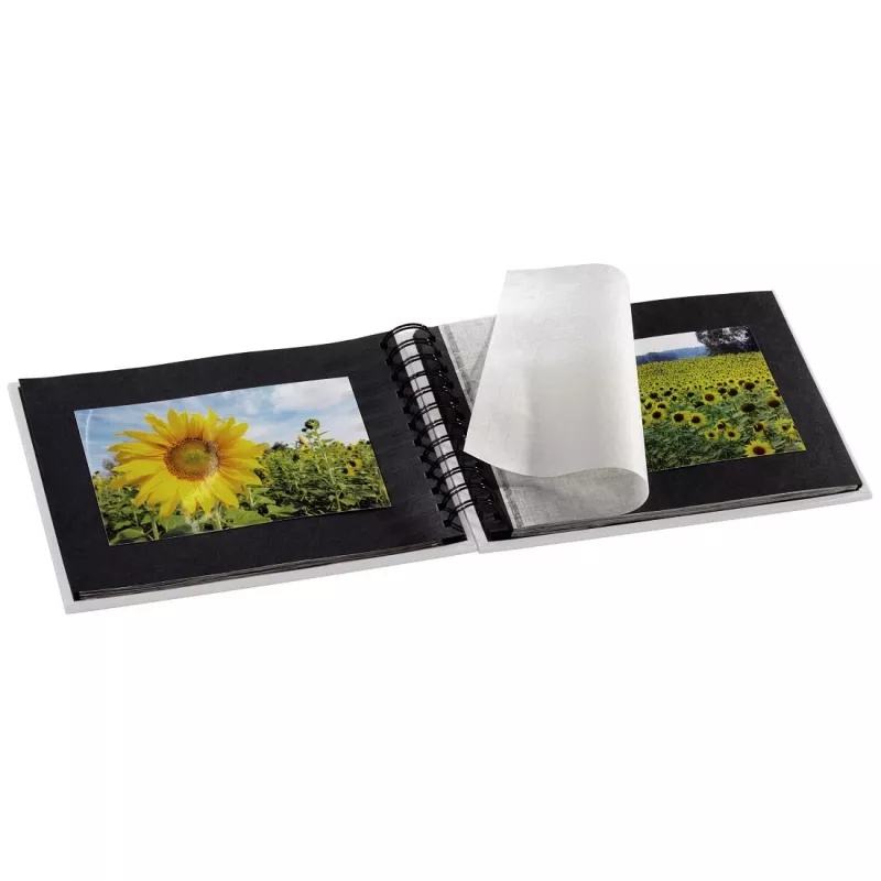 Hama Fine Art fotoalbums, pelēks, 50 loksnes, 10 x 15 cm