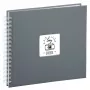 Hama Fine Art fotoalbums pelēks 100 loksnes 10 x 15 cm Spirāles iesējums