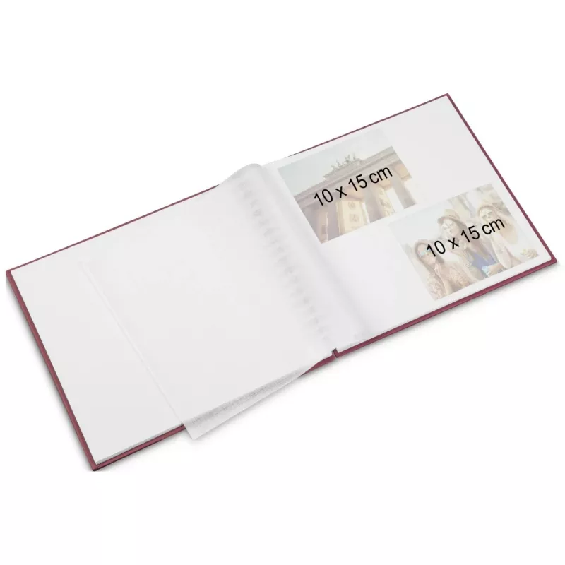 Hama Fine Art fotoalbums pelēks 100 loksnes 10 x 15 cm Spirāles iesējums