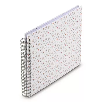 Hama Floral fotoalbums Daudzkrāsains 100 loksnes 10 x 15 cm Spirālveida iesējums