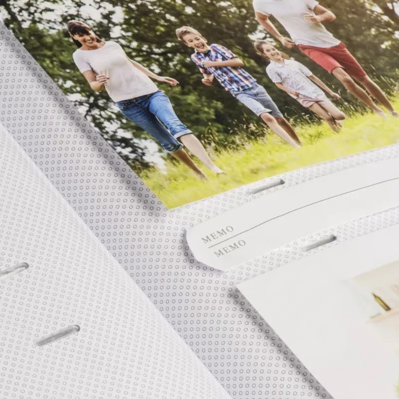 Hama Pepples fotoalbums zils, balts 200 loksnes 10 x 15 cm