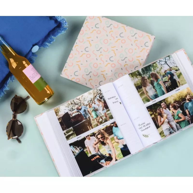 Fotoalbums Hama 00007734 200 lapas 10x15 cm Melns