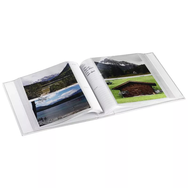Hama Rustico fotoalbums, zils, balts, 100 loksnes, 10 x 15