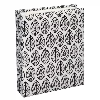 Hama La Fleur fotoalbums melns, balts 40 lapas 10 x 15