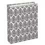Hama La Fleur fotoalbums melns, balts 40 lapas 10 x 15