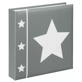 Hama Skies fotoalbums Pelēks 100 loksnes 10 x 15