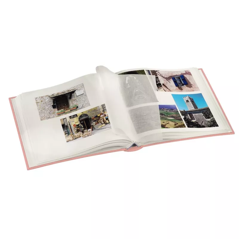 Hama Susi Pastel fotoalbums zils, zaļš, pelēks, rozā 100 kabatas 10 x 15 cm
