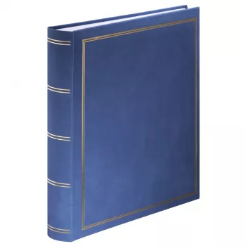 Hama London fotoalbums, zils 80 loksnes 10 x 15 Iesietā veidā