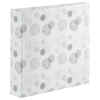 Hama Graphic fotoalbums bēšs, melns, balts 200 lapas 10 x 15
