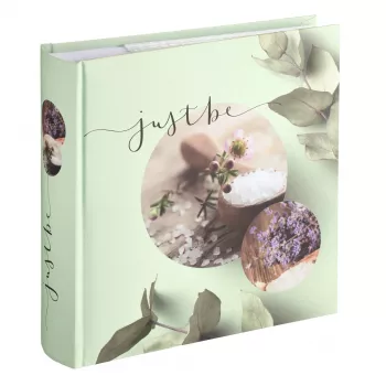 Hama Relax fotoalbums brūna, ceriņu, piparmētru krāsa 200 loksnes 10 x 15 cm