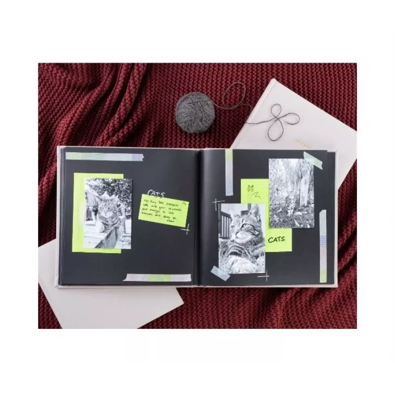 Hama Memories fotoalbums Pelēks 50 lapas Grāmatas iesējums