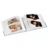 Hama Tim fotoalbums zilā, baltā krāsā 200 loksnēm 10 x 15