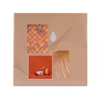 Hama Singo II fotoalbums Terakota 100 loksnes Grāmatas iesējums