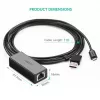 Tīkla karte Ugreen 30985 Ethernet vadu USB saskarne