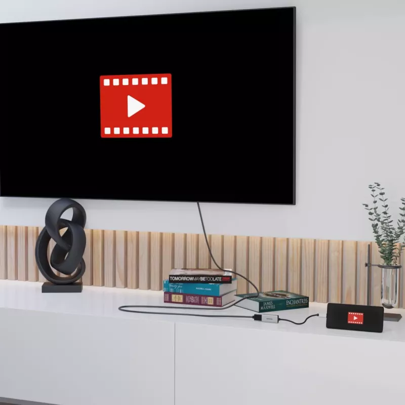 Video kabeļa adapteris USB Type-C HDMI Marmitek 08369