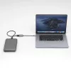 USB kabelis Marmitek 08375 0,15 m USB 3.2 Gen 1 USB C USB A melns sudrabains