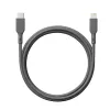 GP baterijas CL1P kabelis 1m pelēks Lightning USB C
