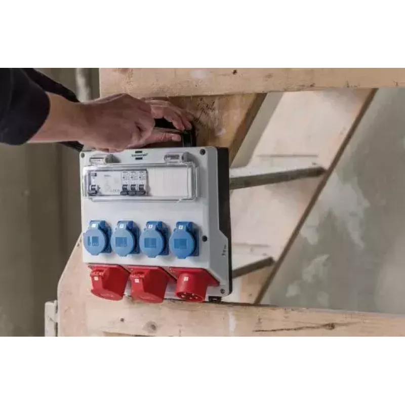 Strāvas sadales bloks Brennenstuhl 1154890010 balts