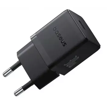 Lādētājs Baseus Palm Universal Melns AC, 30 W, USB-C PD, iekštelpām, universāla savietojamība