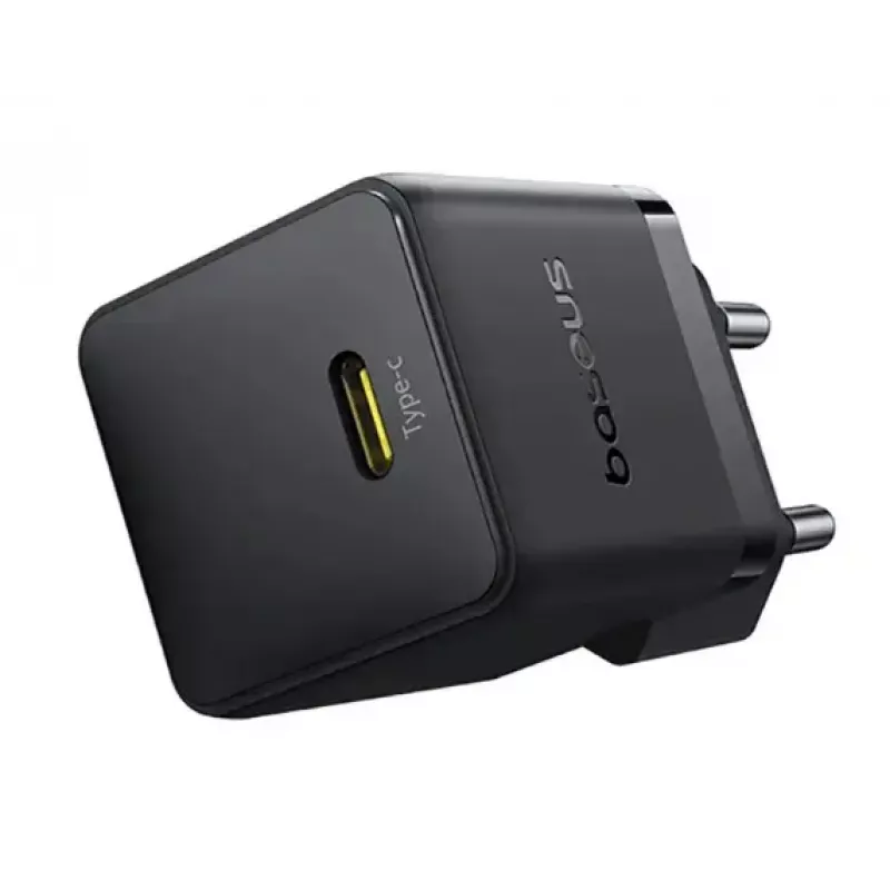 Lādētājs Baseus Palm Universal Melns AC, 30 W, USB-C PD, iekštelpām, universāla savietojamība