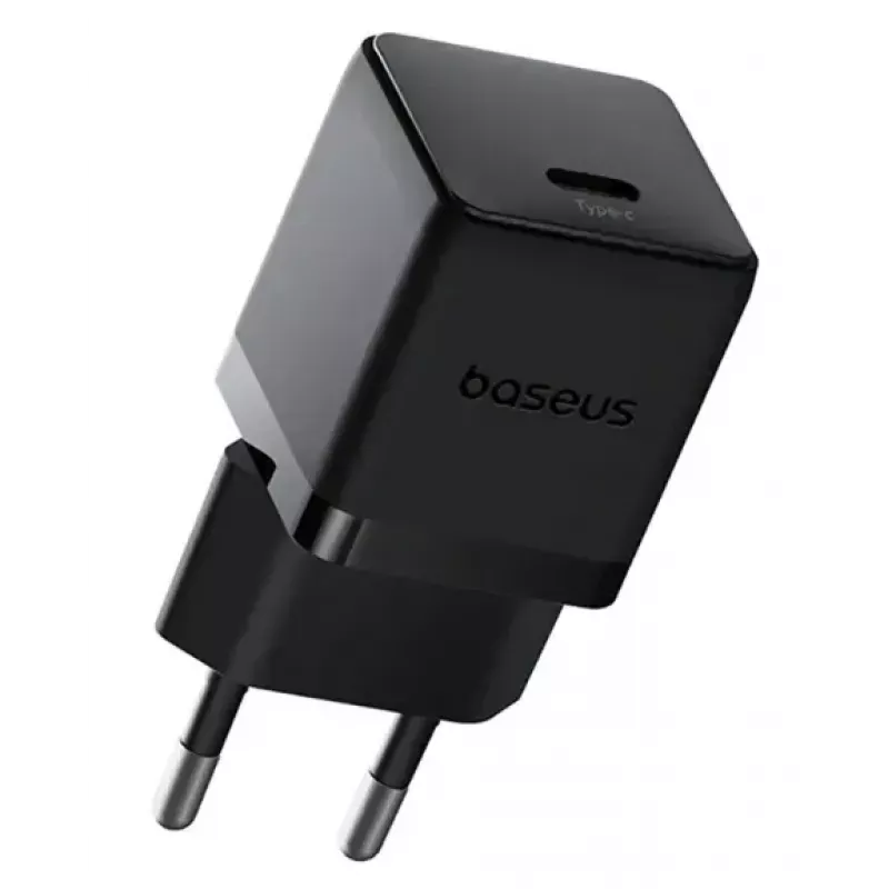 Lādētājs Baseus Palm Universal Melns AC, 30 W, USB-C PD, iekštelpām, universāla savietojamība